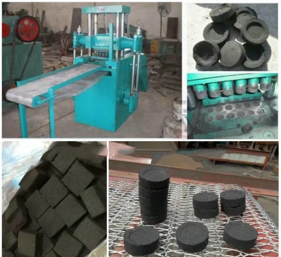 Charcoal Briquette Machine/Coconut Shell Charcoal Making Machine For Sale/Cube Shisha Charcoal Machine