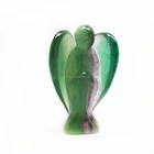Carved Figurine Chakra Carving Stones Healing Crystal Angel