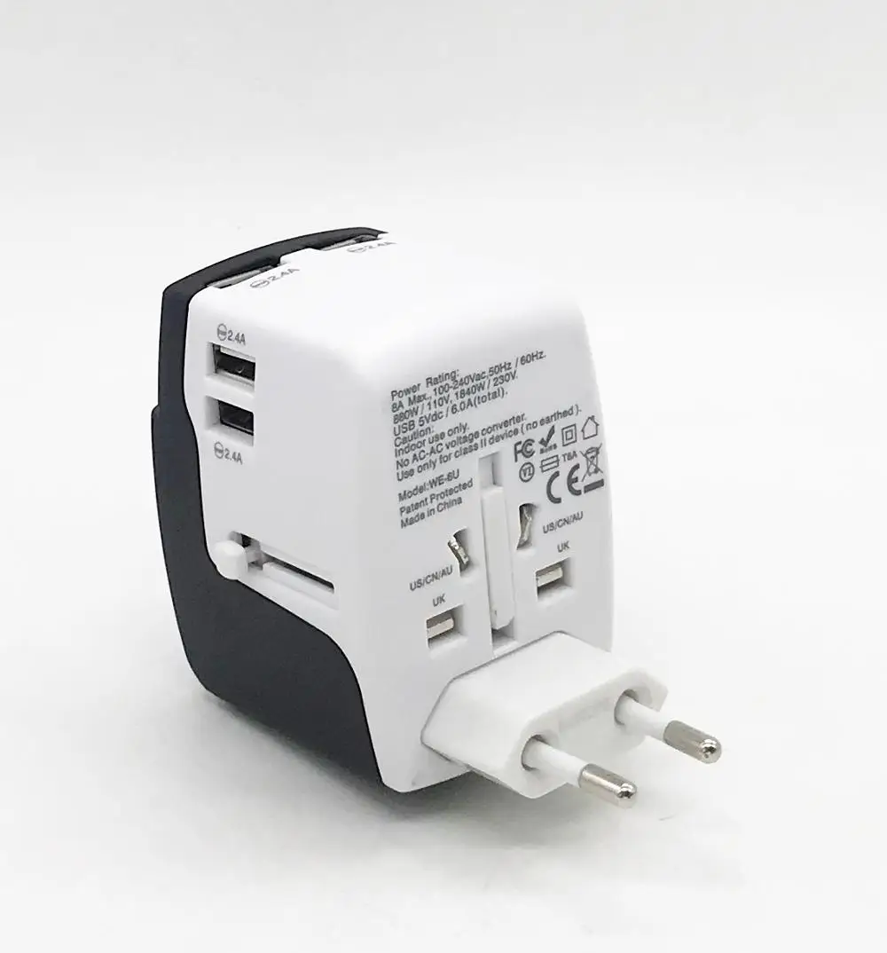 WE-6U-B AND W-EU PLUG-A