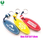 Promotional Customized Shape Floater Oval EVA Keychain, Floating Foam Keychain, Custom Foam Keychain