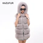 2016 Fashion fur vest real fox fur vest for women wholesale winter fur vest