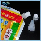 Very cheap factory price food stand up spout pouch with cap