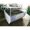 74.8 inch long sliding transparent door automatic demist vacuum glass cake ice cream freezers display case