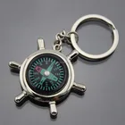 3d Custom Fashion Keychain,Custom Silicone Keychain,compass Keyring