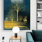 Modern Nordic Decorative Home-style Hotel Wall Painting Set Crystal Porcelain Pictures of Different Sizes