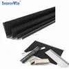 Custom New Galvanized Nylon Bristle Durable Weather Seal Outlets Strip Brushes For Machine