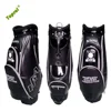 Custom PU Leather 10 Way Divider PGA Golf Cart Bag with Shoe Compartment