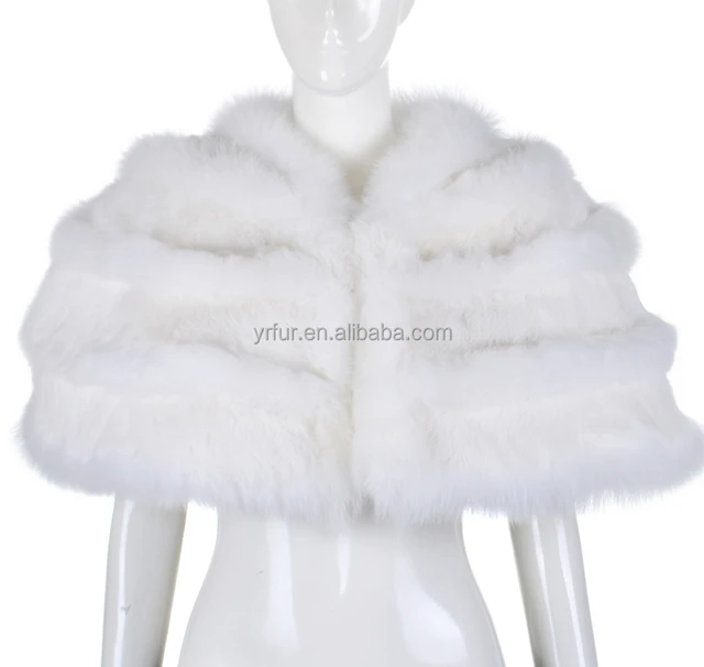 white fur stole images