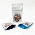 Heat Seal Bags Sachet Spices Packing Customized Clear Bags Stand Up Smell Proof Sachet Nylon Packaging for Spices