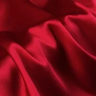 Howmay satin silk fabric 16m/m 45" 114cm 100% pure silk charmeuse red for dress pajamas scarf pillowcase