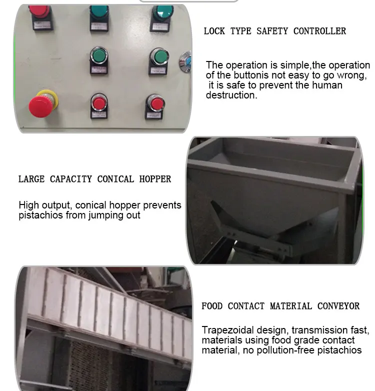 pine nuts crushing cracking shelling machine pistachio shelling machine supplier