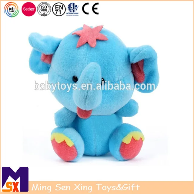 custom stuffed elephant toy elephant plush doll for baby