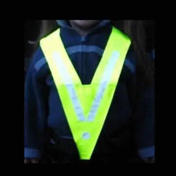 cheap kids safety vest EN417 with kid bicycle