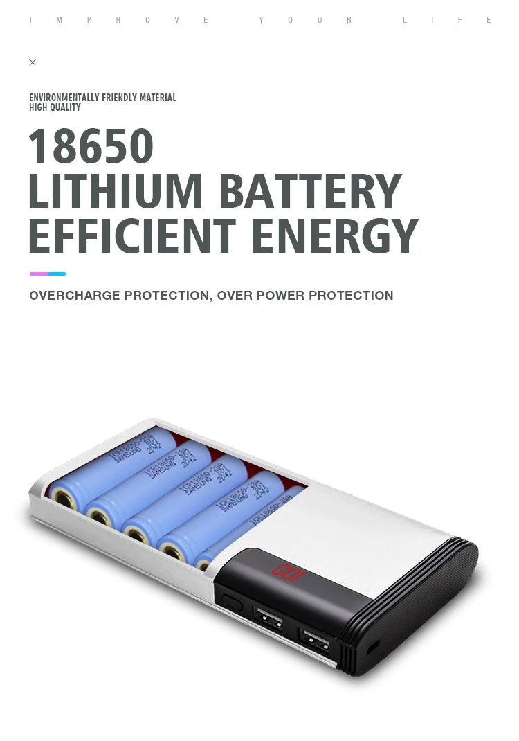 new arrived big capacity power banks 10000mah super slim power banks for iphone - ANKUX.COM