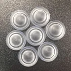 Hot sale food grade LIM clear silicone cross slit valve for plastic flip top cap