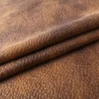 Colorful soft bubble suede cloth polyester leather cloak fabric price per meter