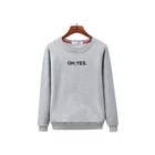 Custom children Kids grey long sleeve printed logo cotton fleece pullover sweatshirt hoodies