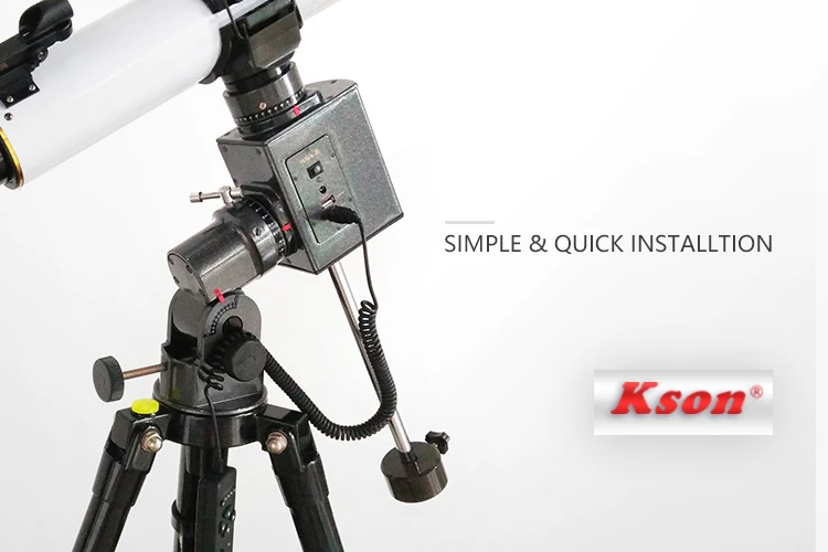 Auto Tracking Motorized Equatorial Mount 80720 720mm refractor 80mm