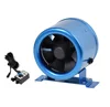 6 inch 110V/220V EC inline duct fan with speed controller