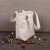 Eco friendly cotton natural canvas tote beach travel lady bag for shopping