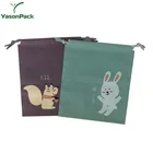 Round Waterproof Custom Printed Large Small Nylon Mesh Drawstring Shoe Bags