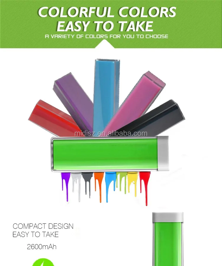 Free logo design hot gift 2600mah Mini Powerbank - ANKUX.COM