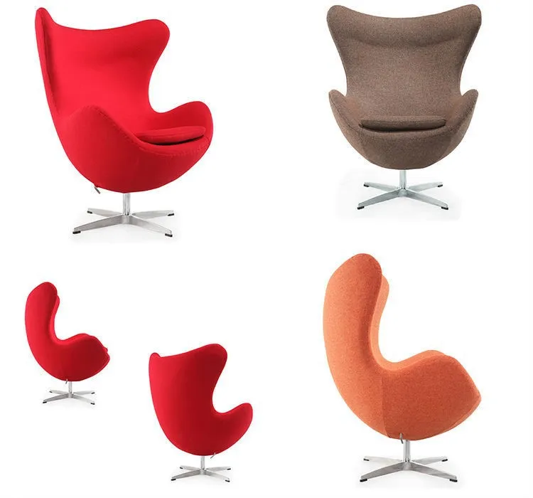 Restaurant Furniture Arne Jacobsen Rotating Scandinavian Egg Chair