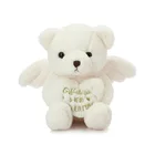 Beautiful Angel Teddy Bear with Wings White Color Plush Toy Bear