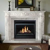 Travertine stone carving granite fireplaces for sale