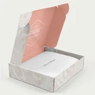 Custom Logo Printed Parcel Mail Box Die Cut Postal Mailing Boxes