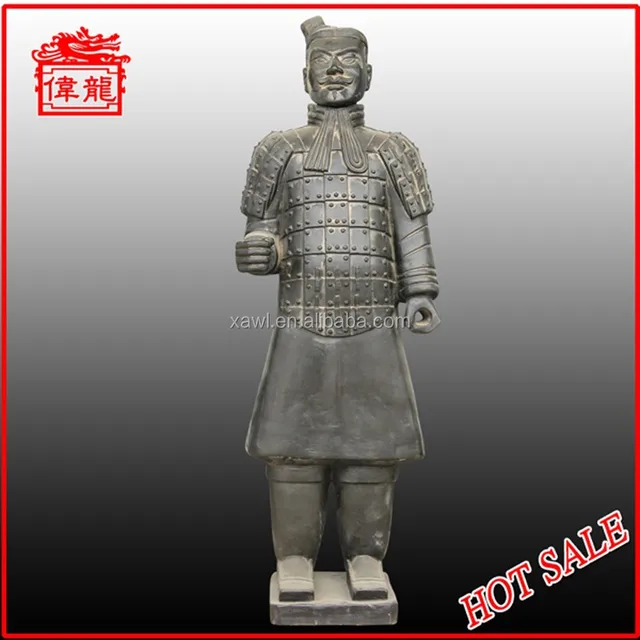 Hot Chinese warriors and horse sculpture YHT87-3