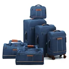 china wholesale market travel style luggage bag set suitcase