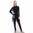 Islamic sexy ladies wear Guangzhou Sbart beach wear swim suit popular new design muslim swimming suit