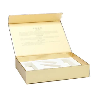 champagne paper luxury skin care products packaging gift box