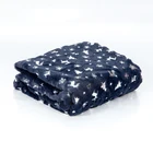 PV Fleece Knitted Fabric Long Pile Faux Fur Throw Blankets