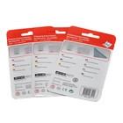 3 sides sealed mobile phone ipad screen protector packaging bag