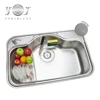 Compartment Stainless Steel Commercial Kitchen Prep Utility Sink