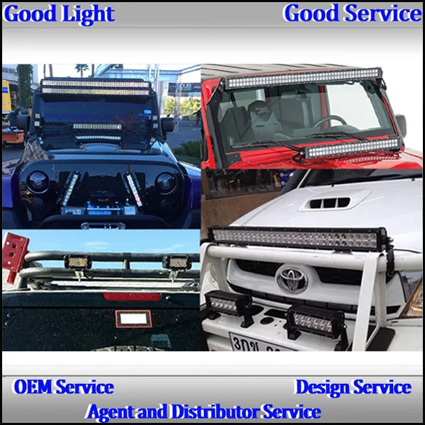 288w 50 inch RGB led light bar for police