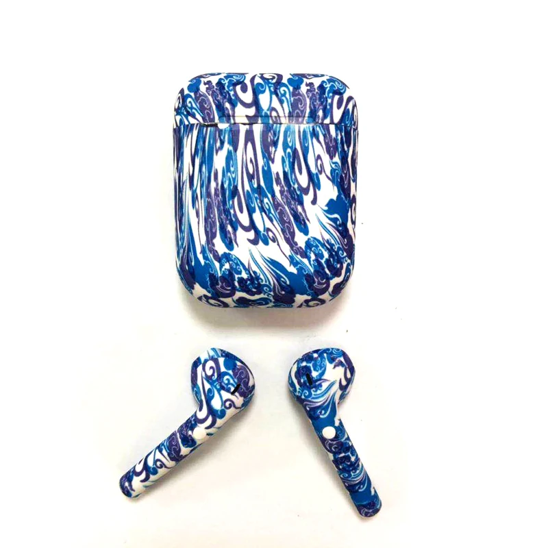 2019 Colorful Camo I9S BT5.0 Bluetooths Wireless Earphones, True Stereo Hifi Noise Cancelling Mini Headsets for Air Pods - ANKUX.COM
