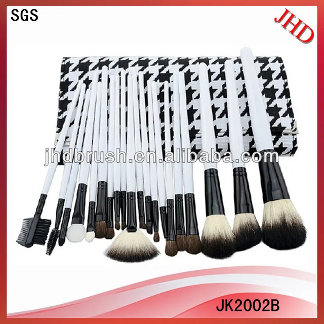 20pcs natural hair professional makeup brush set,natural hair professional makeup brush kit