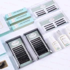 Individual Korean free samples wholesale private label mink eyelash extension