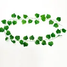 Factory direct supply artificial wall decoration leaves flower vine green leaves vine Ivy vine
