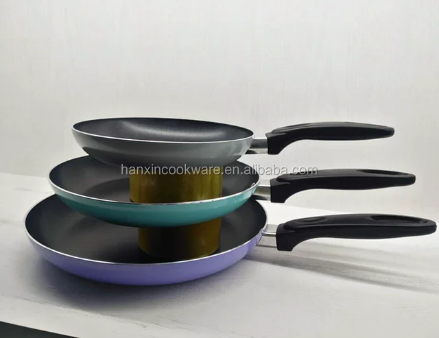 promotion gift fry pan sets 5 dollar with lfgb bsci fda