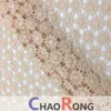 CRF 14055 flower design cotton embroidery elastic clothing lace sewing accessories fabric