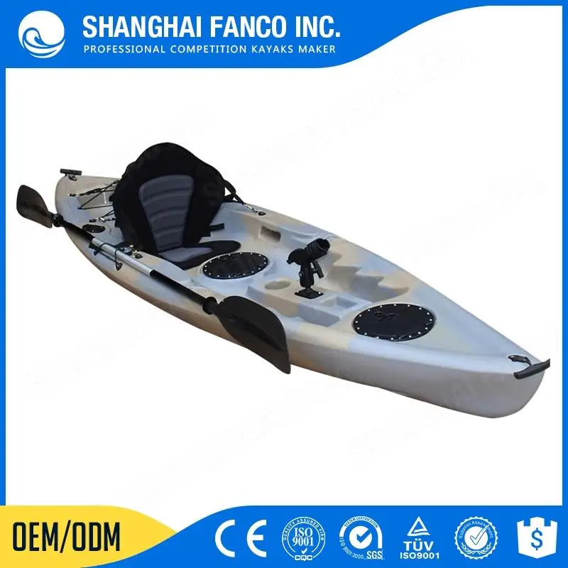 China funnest professional fishing kayak with paddle