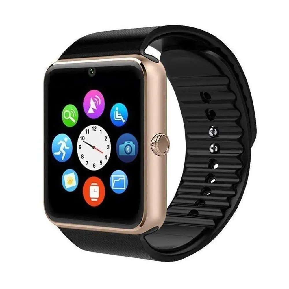 GT08GT08 Bluetooth 3.0 Smart Watches for Samsung iphone HTC Android Phone with Camera SIM for sleep monitor Android IOS - ANKUX Tech Co., Ltd