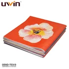 Digital printing Gymnastics mat foldable natural rubber yoga mat fitness mat with bag