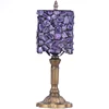 Customized Gifts Modern Living Room Lamp Amethyst Granules Crystal Lamp