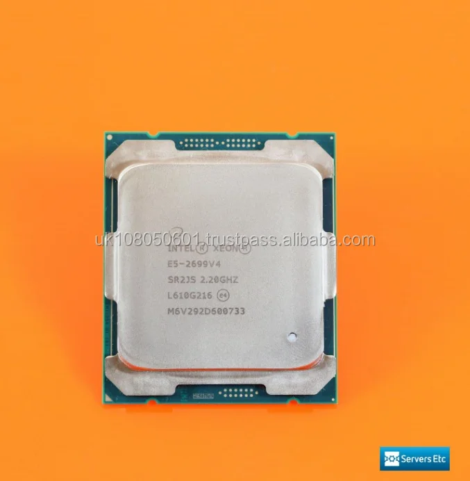 intel processors cpu e5-2699v4 sr2js 2.