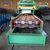 Corrugated Tile Roll Forming Machine PPGI Metal Roofing Sheet Making Machine for sale